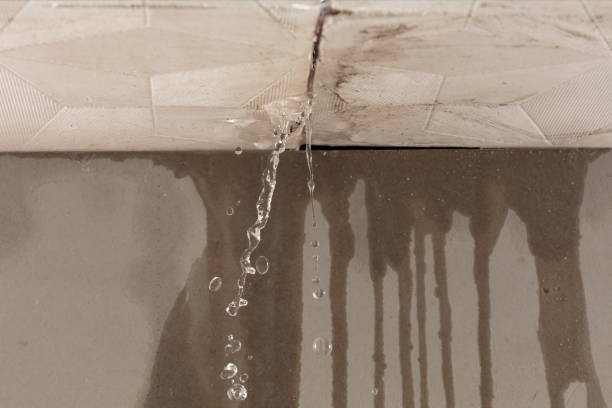 Professional Water Damage Restoration technician working in Bedford, VA